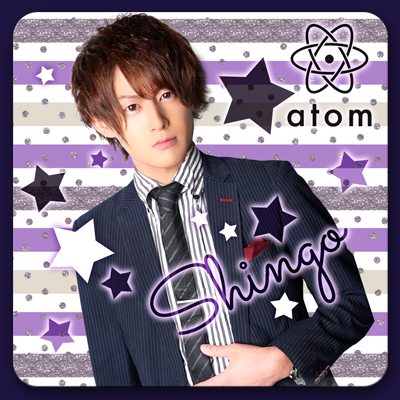 名古屋ホストクラブatom しんごオリジナルコースター